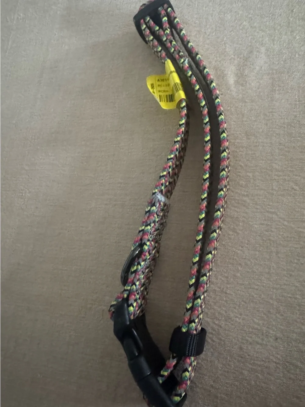 Woven Multicolor Rope Dog Leash